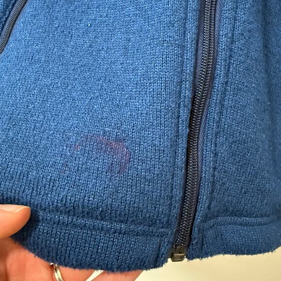 Patagonia Men's Better Sweater Jacket Hoody Fleece Full Zip Blue Small - Picture 7 of 8